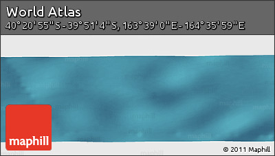 Satellite Panoramic Map of the Area around 40° 6' 0" S, 164° 7' 30" E