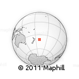 Outline Map of the Area around 40° 6' 0" S, 169° 55' 30" W, rectangular outline