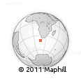 Outline Map of the Area around 40° 6' 0" S, 16° 13' 30" E, rectangular outline