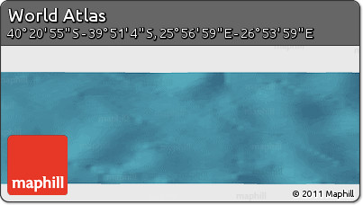 Satellite Panoramic Map of the Area around 40° 6' 0" S, 26° 25' 29" E