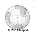 Outline Map of the Area around 40° 6' 0" S, 2° 28' 30" W, rectangular outline