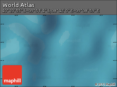 Satellite Map of the Area around 40° 6' 0" S, 39° 10' 29" E