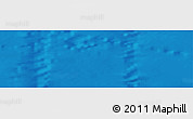 Shaded Relief Panoramic Map of the area around 40° 6' 0" S, 40° 43' 30" W