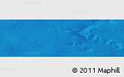 Physical Panoramic Map of the area around 40° 6' 0" S, 43° 16' 29" W