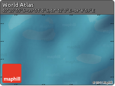 Satellite Map of the Area around 40° 6' 0" S, 47° 40' 29" E