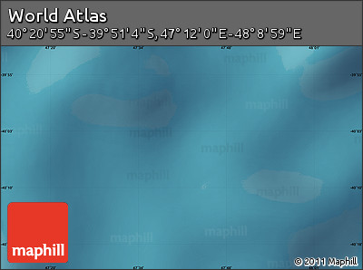 Satellite Map of the Area around 40° 6' 0" S, 47° 40' 29" E