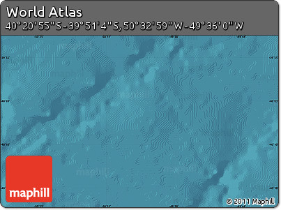 Satellite Map of the Area around 40° 6' 0" S, 50° 4' 30" W