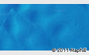 Physical 3D Map of the area around 40° 6' 0" S, 52° 37' 30" W