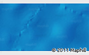 Shaded Relief 3D Map of the area around 40° 6' 0" S, 60° 25' 29" E