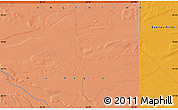 Political Map of the area around 40° 6' 0" S, 63° 40' 30" W