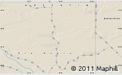 Shaded Relief Map of the area around 40° 6' 0" S, 63° 40' 30" W