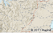 Shaded Relief Map of Río Bueno