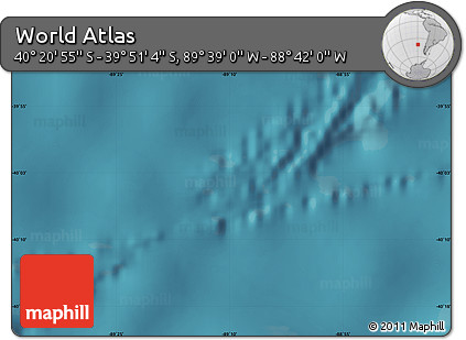 Satellite Map of the Area around 40° 6' 0" S, 89° 10' 30" W