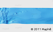 Political Panoramic Map of the area around 40° 6' 0" S, 90° 52' 30" W