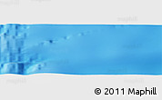 Shaded Relief Panoramic Map of the area around 40° 6' 0" S, 90° 52' 30" W