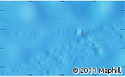 Physical Map of the area around 40° 6' 0" S, 93° 34' 29" E