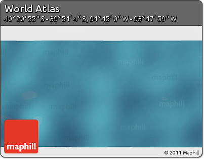 Satellite 3D Map of the Area around 40° 6' 0" S, 94° 16' 30" W