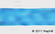 Shaded Relief Panoramic Map of the area around 40° 6' 0" S, 95° 58' 29" W