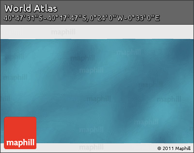 Satellite 3D Map of the Area around 40° 32' 39" S, 0° 4' 30" E