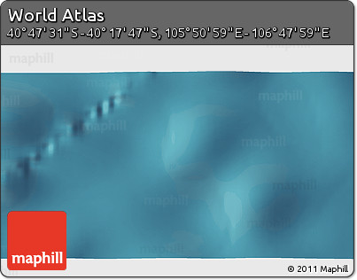 Satellite 3D Map of the Area around 40° 32' 39" S, 106° 19' 29" E