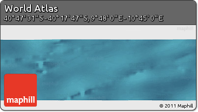 Satellite Panoramic Map of the Area around 40° 32' 39" S, 10° 16' 30" E
