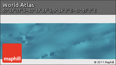Satellite Panoramic Map of the Area around 40° 32' 39" S, 10° 16' 30" E