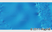 Physical 3D Map of the area around 40° 32' 39" S, 115° 40' 30" E