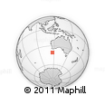 Outline Map of the Area around 40° 32' 39" S, 116° 31' 30" E, rectangular outline