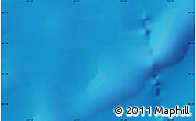 Physical Map of the area around 40° 32' 39" S, 121° 37' 30" E