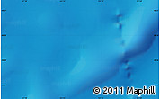 Shaded Relief Map of the area around 40° 32' 39" S, 121° 37' 30" E