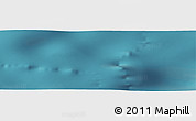 Satellite Panoramic Map of the area around 40° 32' 39" S, 140° 10' 30" W