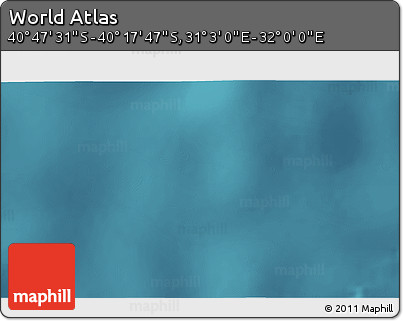 Satellite 3D Map of the Area around 40° 32' 39" S, 31° 31' 29" E