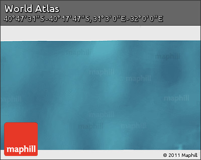 Satellite 3D Map of the Area around 40° 32' 39" S, 31° 31' 29" E
