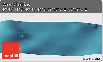 Satellite Panoramic Map of the Area around 40° 32' 39" S, 33° 13' 30" E