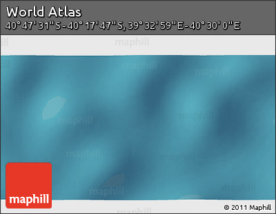 Satellite 3D Map of the Area around 40° 32' 39" S, 40° 1' 29" E