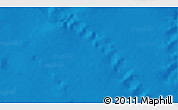 Physical 3D Map of the area around 40° 32' 39" S, 42° 25' 29" W
