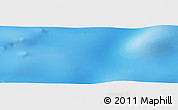 Physical Panoramic Map of the area around 40° 32' 39" S, 46° 49' 30" E