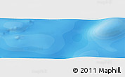 Political Panoramic Map of the area around 40° 32' 39" S, 46° 49' 30" E