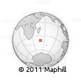 Outline Map of the Area around 40° 32' 39" S, 50° 13' 30" E, rectangular outline
