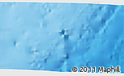 Shaded Relief 3D Map of the area around 40° 32' 39" S, 55° 10' 29" W