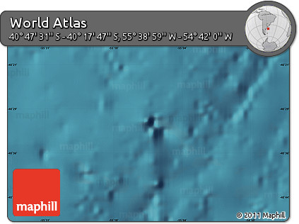 Satellite Map of the Area around 40° 32' 39" S, 55° 10' 29" W