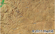 Satellite Map of the area around 40° 32' 39" S, 69° 37' 30" W