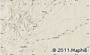 Shaded Relief Map of the area around 40° 32' 39" S, 69° 37' 30" W