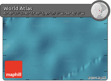 Satellite Map of the Area around 40° 32' 39" S, 89° 10' 30" W