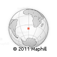 Outline Map of the Area around 40° 59' 12" S, 0° 46' 30" W, rectangular outline