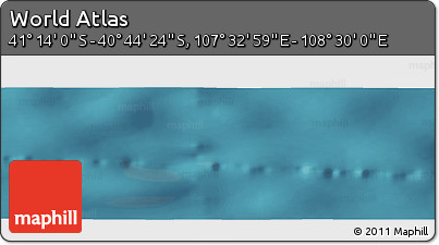 Satellite Panoramic Map of the Area around 40° 59' 12" S, 108° 1' 30" E