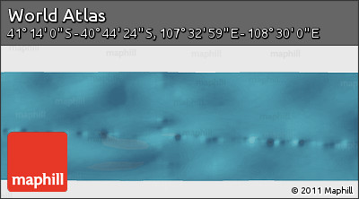 Satellite Panoramic Map of the Area around 40° 59' 12" S, 108° 1' 30" E