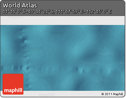 Satellite 3D Map of the Area around 40° 59' 12" S, 112° 16' 30" E