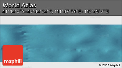 Satellite Panoramic Map of the Area around 40° 59' 12" S, 112° 16' 30" E