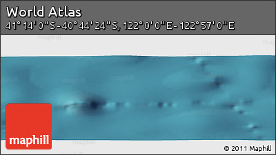 Satellite Panoramic Map of the Area around 40° 59' 12" S, 122° 28' 29" E